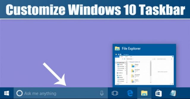 How To Change the Height & Width of Windows 10 Taskbar