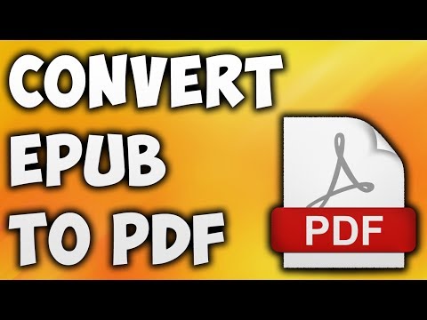 How To Convert EPUB TO PDF Online - Best EPUB TO PDF Converter [BEGINNER'S TUTORIAL]