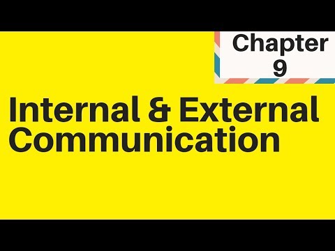 2.4 Internal and external communication IGCSE business Studies