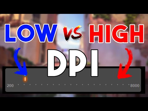 VALORANT | Comparing LOW vs HIGH DPI