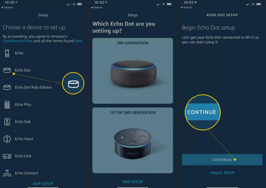 Set up Alexa