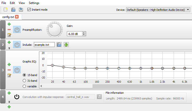 Equalizer APO