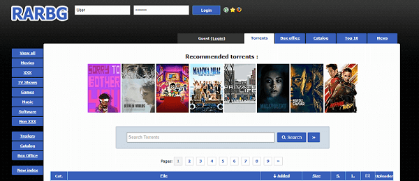 rarbg-torrent-site-movcr alternative